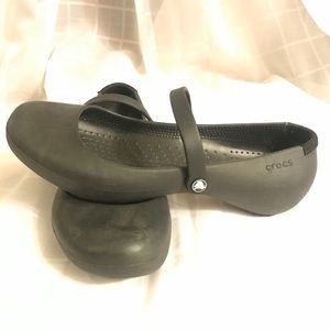 Crocs Mary-Jane’s, size 8-8.5